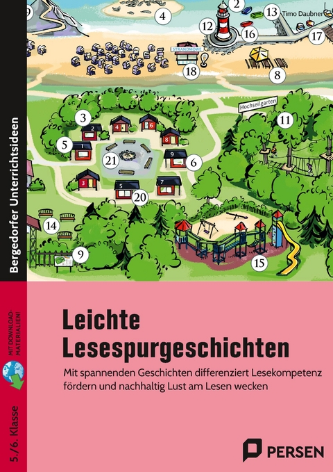 Leichte Lesespurgeschichten 5./6. Klasse - Deutsch - Timo Daubner