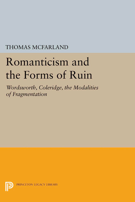 Romanticism and the Forms of Ruin -  Thomas McFarland