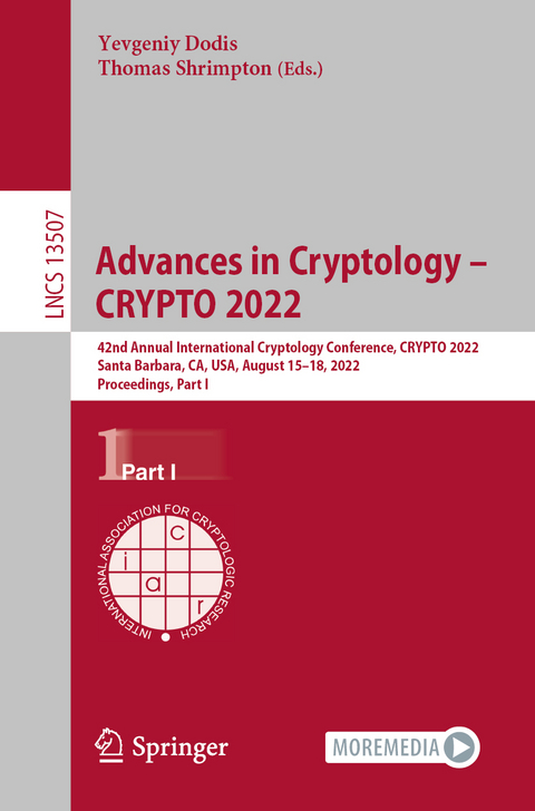 Advances in Cryptology – CRYPTO 2022 - 