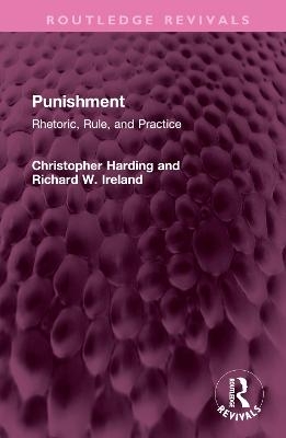 Punishment - Christopher Harding, Richard W. Ireland