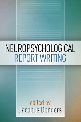 Neuropsychological Report Writing - 