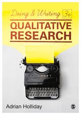 Doing & Writing Qualitative Research -  Adrian Holliday