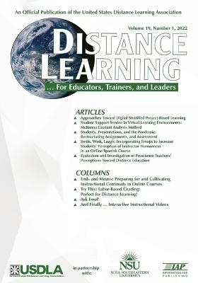 Distance Learning Volume 19, Issue 1 2022 - 