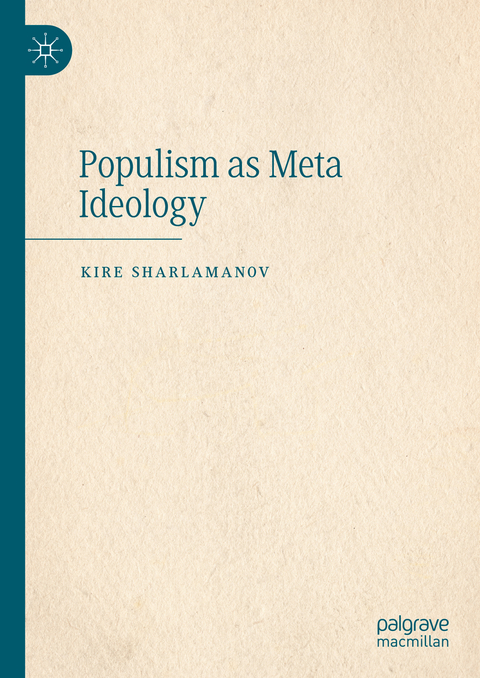 Populism as Meta Ideology - Kire Sharlamanov