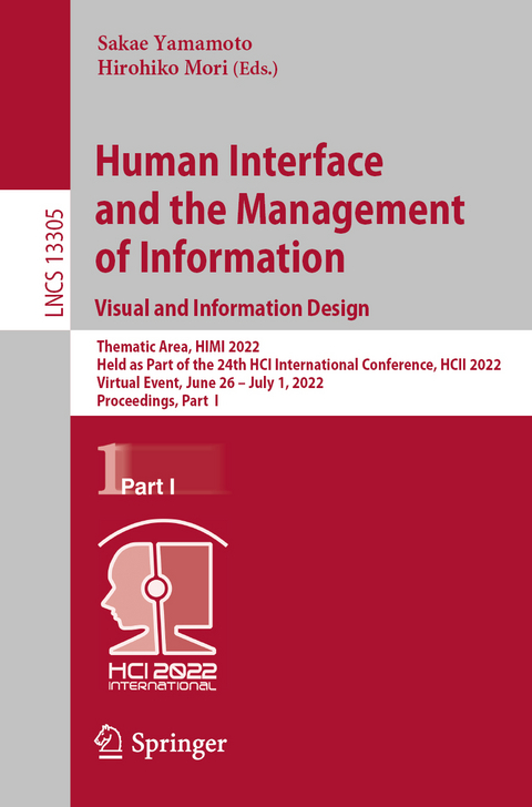 Human Interface and the Management of Information: Visual and Information Design - 