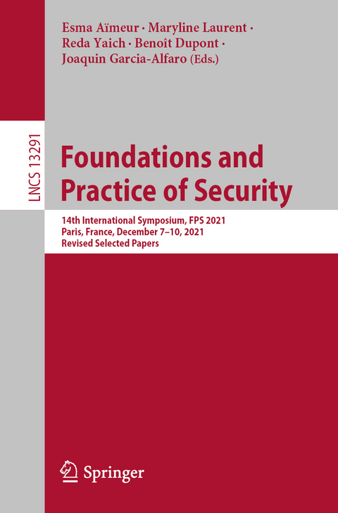 Foundations and Practice of Security - 