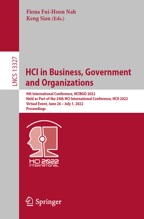 HCI in Business, Government and Organizations - 