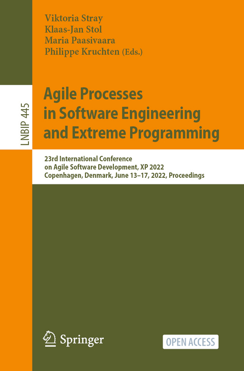 Agile Processes in Software Engineering and Extreme Programming - 