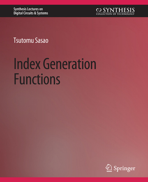 Index Generation Functions - Tsutomu Sasao
