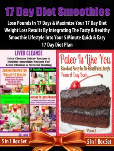 17 Day Diet Smoothies: Lose Pounds In 17 Days : 17 Day Diet Plan Loss Fast Track - 5 In 1 -  Baldec Juliana