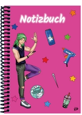 A 5 Notizbuch Manga Quinn, pink, blanko - 