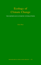 Ecology of Climate Change -  Eric Post