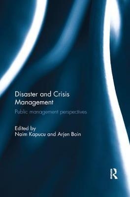 Disaster and Crisis Management - 