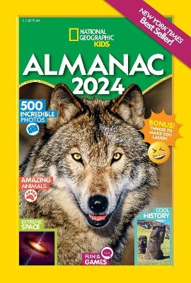 National Geographic Kids Almanac 2024 (US edition) -  National Geographic Kids