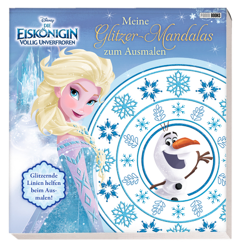 Disney Die Eiskönigin: Meine Glitzer-Mandalas zum Ausmalen -  Panini