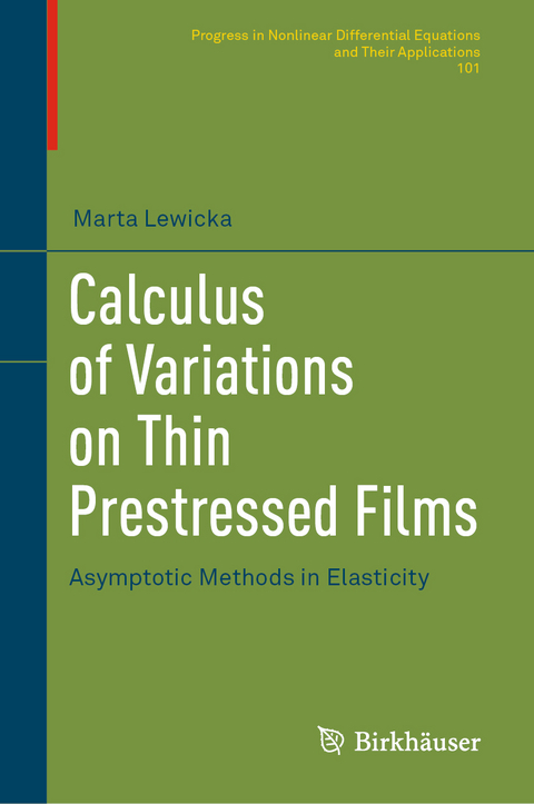 Calculus of Variations on Thin Prestressed Films - Marta Lewicka