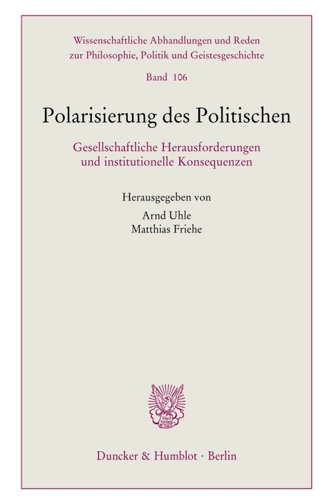 Polarisierung des Politischen. - 