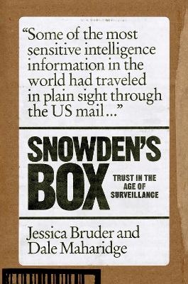 Snowden's Box - Jessica Bruder, Dale Maharidge