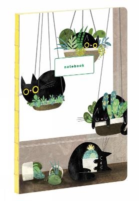 Caturday A5 Notebook - Karen Obuhanych