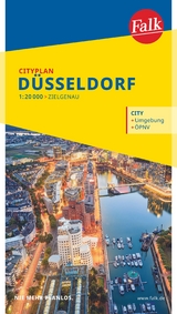 Falk Cityplan Düsseldorf 1:20.000 - 