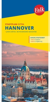Falk Stadtplan Extra Hannover 1:20.000 - 