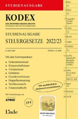 KODEX Studienausgabe Steuergesetze 2022/23 - Andrei Bodis