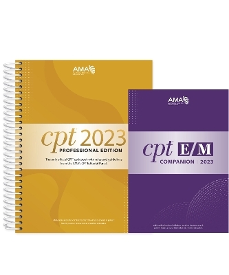 CPT Professional 2023 and E/M Companion 2023 Bundle -  American Medical Association