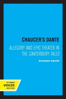 Chaucer's Dante - Richard Neuse