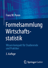 Formelsammlung Wirtschaftsstatistik - Peren, Franz W.