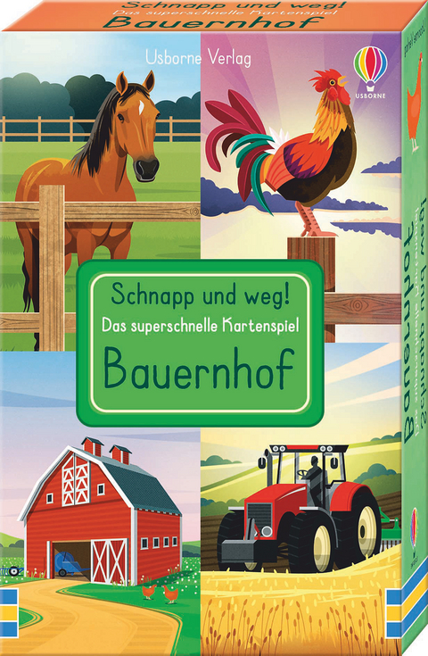 Schnapp und weg! Das superschnelle Kartenspiel: Bauernhof - Lucy Bowman