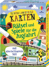 Tschüss-Langeweile-Karten: Rätsel und Spiele für die Zugfahrt - James Maclaine, Lara Bryan