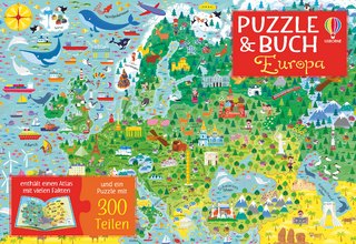 Puzzle & Buch: Europa - Jonathan Melmoth