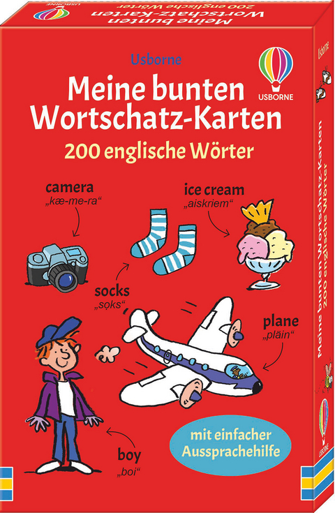 Meine bunten Wortschatz-Karten - 200 englische Wörter - Sue Meredith