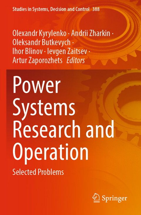 Power Systems Research and Operation - 