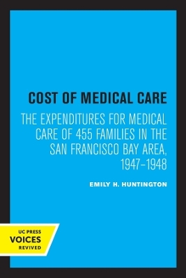 Cost of Medical Care - Emily H. Huntington