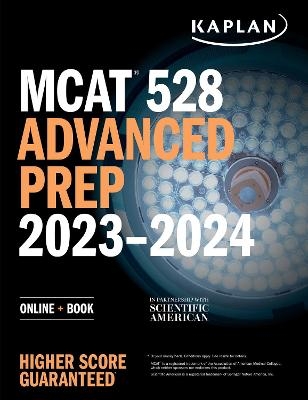 MCAT 528 Advanced Prep 2023-2024 -  Kaplan Test Prep