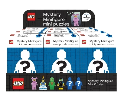 LEGO Mystery Minifigure Puzzles Blue Edition 12 Copy CDU -  Lego