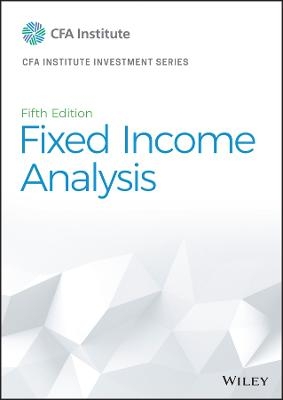 Fixed Income Analysis -  CFA Institute