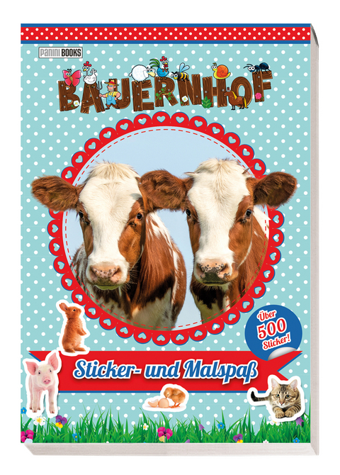 Bauernhof: Sticker- und Malspaß -  Panini
