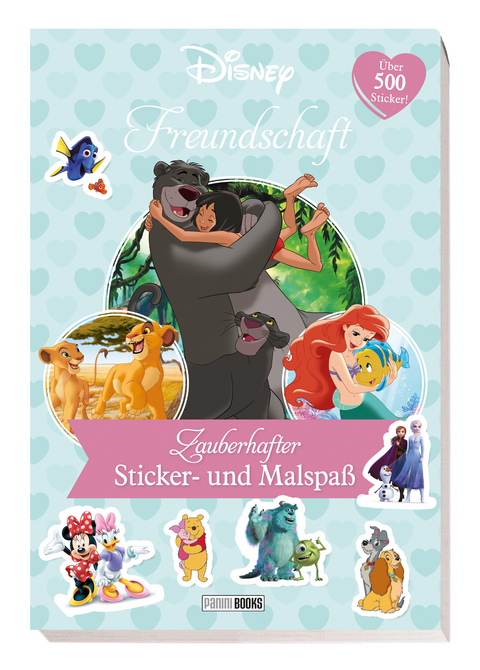 Disney Freundschaft: Zauberhafter Sticker- und Malspaß -  Panini