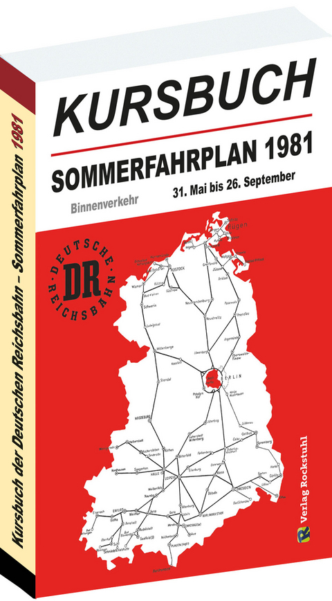 Kursbuch der Deutschen Reichsbahn - Sommerfahrplan 1981 - 