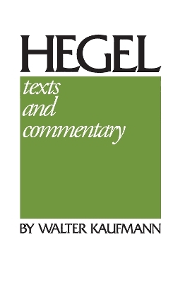 Hegel - G. W. F. Hegel