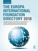 The Europa International Foundation Directory 2018 - Publications, Europa