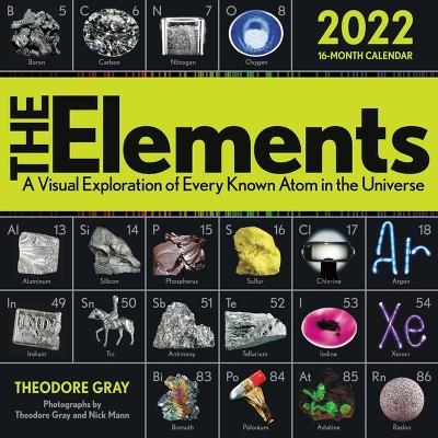 The Elements 2022 Wall Calendar - Theodore Gray