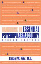 Handbook of Essential Psychopharmacology - Ronald W. Pies