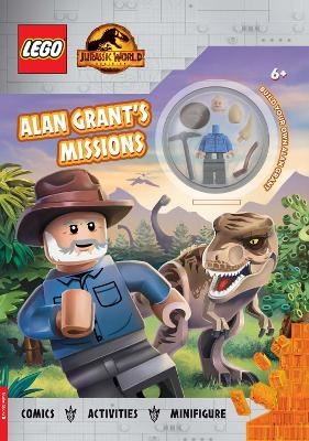 LEGO® Jurassic World™: Alan Grant’s Missions: Activity Book with Alan Grant minifigure -  LEGO®,  Buster Books