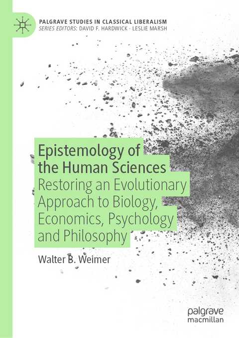 Epistemology of the Human Sciences - Walter B. Weimer