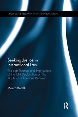 Seeking Justice in International Law - Mauro Barelli