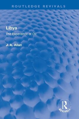 Libya - J A Allan