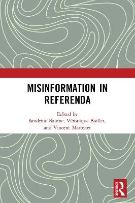 Misinformation in Referenda - 